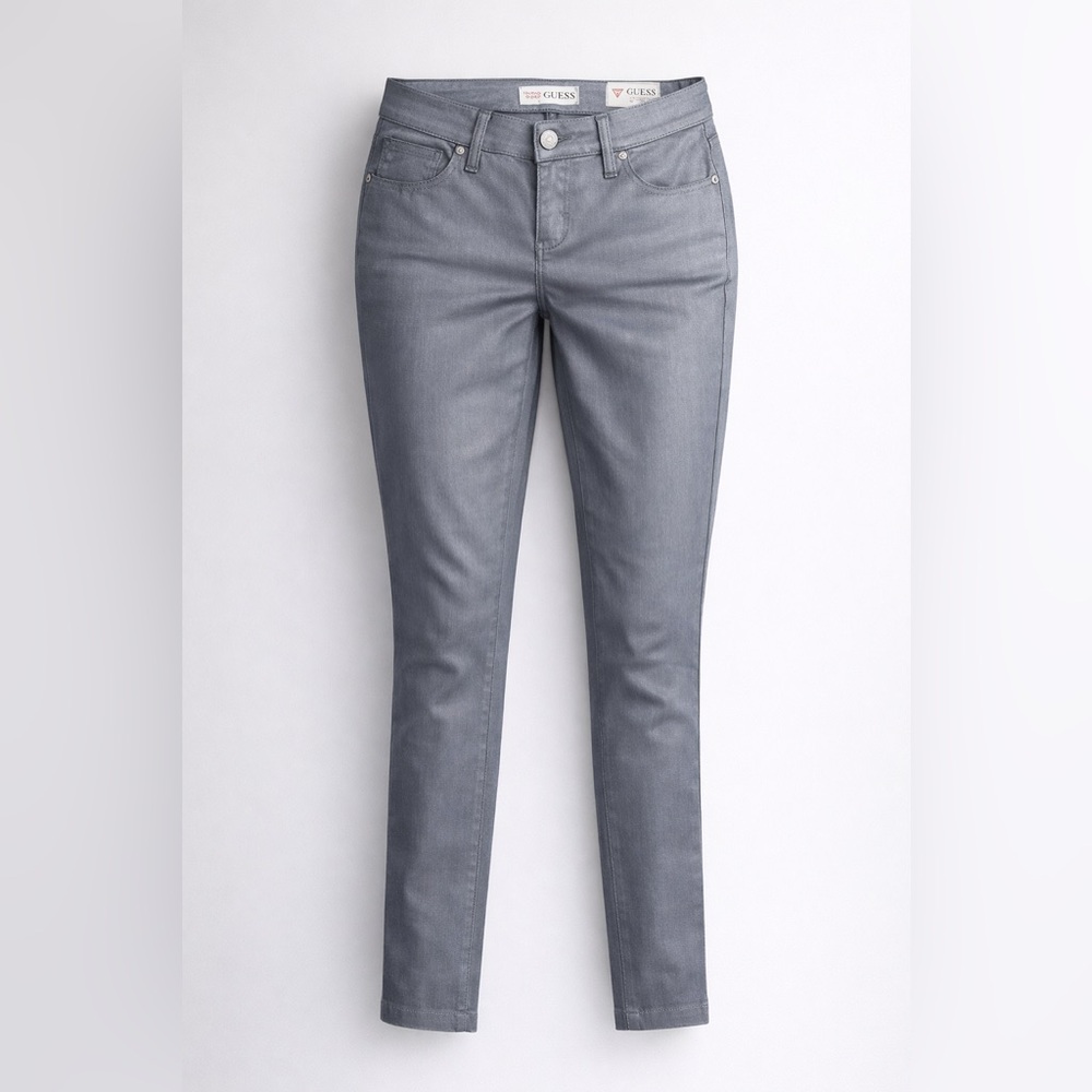 Guess Women's Skinny Jeans - Silver Gray